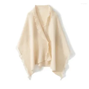 Scarves Merino Wool Shawl Scarf Women Cashmere Warm Winter Fashion Outdoor Cold Long Womans