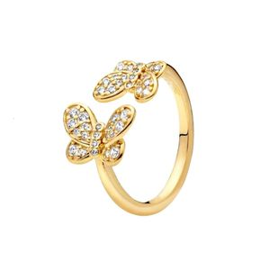 Pandoras Ring Designer Biżuteria dla kobiet Oryginalna wysokiej jakości pierścionki zespołu Nowe popularne 925 Silver Crown Pierścienie Pierścienie Dziewczęce Prezenty