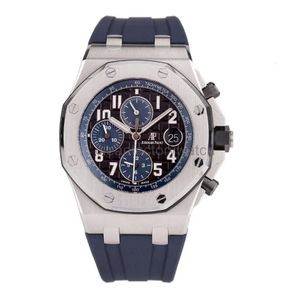 Audemar Piquet Luxury Fashion Apsf Royals Oaks Relógio de pulso AudemarrsP Box Certificate Epic Automatic Men Watch Waterproof Designer de aço inoxidável de alta qualidade