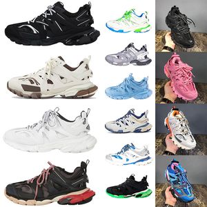 Luxury Wholesale Old Grandpa Track 3.0 Casual Shoes Tripls s Womens Mens Sier Black Grey White Royal Blue Shiragiku Brown 17fw Sneakers Sports Trainers Size 36-45