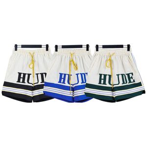 SS New Hude Shorts list haftowana wstążka prosta kolorowe spodnie sportowe Summen Student luźne luźne spodnie 5/4