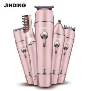 トリマー2017 JD9911 New 5 in 1 Electric Hair Clipper Body Hair Hair Trimmer Lady Epilator Rechangaible Head Shaver Nose heard Shave Adult Home