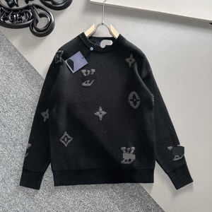 Men's Sweaters l Autumnwinter New Product and Women's Fashion Casual Knitwear Jacquard Round Neck Pullover Sweater