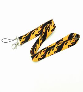 20st Flame New Fashion Lanyard Key Strap For Phone Keys Cartoon Lanyards ID Badge With Key Ring Holder6749193