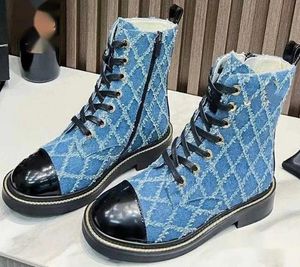 bot kadın deri vintage baskılı klasik platform düz bot moda dış taban ayakkabı