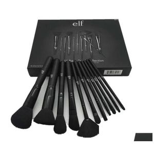 Brushes Makeup Brushes Low Price 11Pcs/Set Elf Brush Set Face Cream Power Foundation Mtipurpose Beauty Cosmetic Tool With Box Drop Deliver
