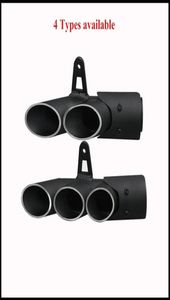 Tubo silenciador de escape Universal de doble orificio para motocicleta de 51mm para Yamaha R6 1 Kawasaki Z750 800 Honda CBR100020329638755
