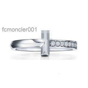 Ringar smycken T S925 Silver Diamond Ring med Rose Gold Full Star Matching A6zu