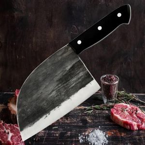 Messer 6,5 zoll Chinesische Schmieden Metzger Messer Küche Schlachten Messer Chef der Fleisch Cleaver Härte Handgemachte Geschmiedet Manuelle Messer