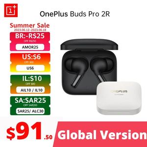 Hörlurar original OnePlus Buds Pro 2 2R TWS hörlurar Bluetooth 3 mic trådlös hörlurar 48dB aktivt brusavbrott