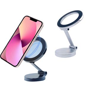 Magsafe Car Mount 360 ﾰ Rotation Universal Holder Magnetic Phone Holder för bilstreck Hands Free Phone Mount Fit For iPhone Samsung Huawei Google