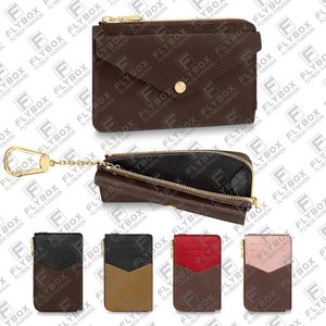 Purces M69431 N60405 N60406 M81303 Recto Verso Wallet Key Pouch Coin Purse Credit Card Carder Women Fashion Luxury Designer Business High