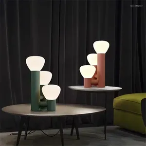 Tischlampen, Parc-Lampe, zeitgenössisches, kreatives, schlichtes Design, LED-Dekoration, farbenfrohes Wohnzimmer, Schlafzimmer, Zuhause, freistehend