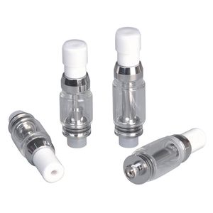 Tek Kullanımlık Tank Th205 Th215 Th220 Atomizer 510 İplik Kartuşu 1.5ml 2.0ml Cam Arabalar Kalın Yağ Seramik Bobin Uç PK M6T FIT M3 Pil