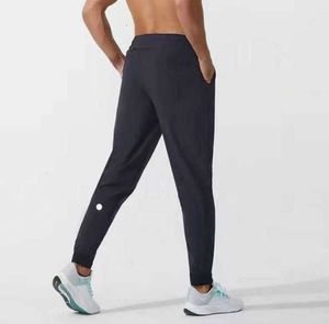 Lululemen kısa pantolon yoga kıyafeti jogger spor hızlı kuru çizim sporu cepleri eşofmanlar pantolonlar erkekler rahat elastik bel fitness adam egzersiz pantolon y436765