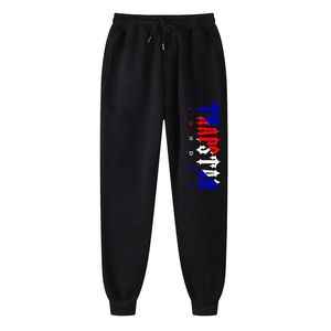 Pants Limited New Trapstar London Brand Fleece Pants Fall 2022 Fashion Mens Womens Letter Print Vintage Harajuku Elastic Sweatpants