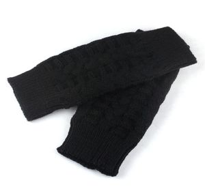 Kanolda kvinnliga vantar mode 1 par unisex män virkning stickande arm fingerlösa handskar mjuk vinter varmt vante för pseept16445746