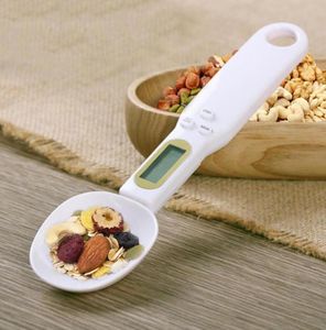 500G01G LCD Display Digital Kitchen Measuring Spoon Electronic Digital Spoon Scoon Mini Kitchen Scales Bakning av leveranser med ruta 9354927