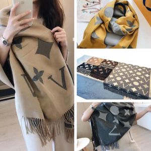 Scarf designer scarf hijab stylish women cashmere Designer Scarf full letter printed scarves soft touch warm wraps With tags autumn winter long shawls
