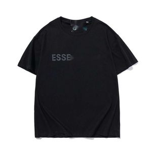 Дизайнерские шорты T Рубашки ESS Рубашка повседневная туман