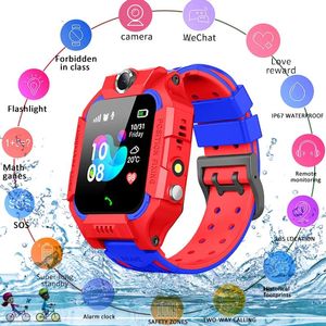 Uhren Kides Watch können Send Message Connected Mom Boy Watch Child Girl IP67 Waterdof Watch for Kids Geschenk Smartwatch für Kinder anrufen