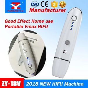 機器ポータブルvマックスHifuフェイスリフティングしわ除去hifu療法皮膚締め高強度焦点を合わせた超音波フェイシャルケアサロン