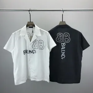 メンズプラスティーポロスヒップホップマッスルフィット湾曲ホワイトコットンカスタムプリントメンズメンズTシャツカジュアル数量トレンドM-XXL4537E