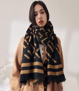 70180cm Designer Autumn Winter Casual Bussiness Men Women Scarf Cashmere Scarves Plaid Cotton Shawl Wraps Printed Embroidery Luxu1972945