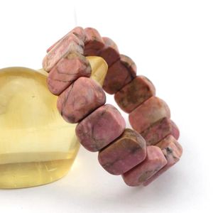 Bracelets Rhodonite stone beads bracelet natural stone bracelet DIY jewelry for woman for gift free shipping wholesale !