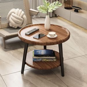 ANS_HOME TRÄ SABLEBABEL WALNUT MIDDENGE CENTURY MODERN END Bord häckta bord sidobord för vardagsrumsmöbler sovrum hemmakontor