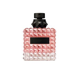 Hochwertiges Roma-Parfüm Donna Damenduft 100 ml Coral Fantasy Yellow Dream Eau de Parfum intensives langanhaltendes blumiges Rosen-Köln-Spray Schneller Versand