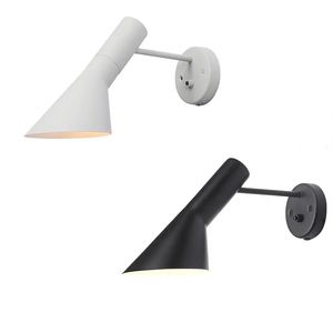 Lampy nowoczesne czarne białe twórcze sztuka arne jacobsen lampa ścienna LED w dół lampka lampa podulsen WA1062885