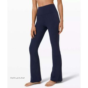 Lululemen bayan yoga pantolon kadınlar rahat spor tozluklar yüksek bel kalça kaldırma elastik yoga giysileri geniş bacak koşu dans egzersiz 283 572