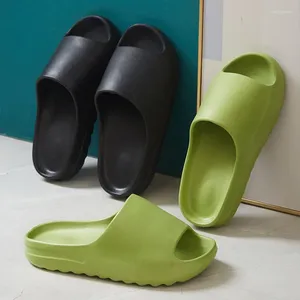 Terlik Sandalet Kadınlar 2024 Erkek Platform Açık Ayak Parmağı Slaytlar Elastik Slip-On Pantuflas Yaz Plajı Ayakkabıları Erkekler İçin