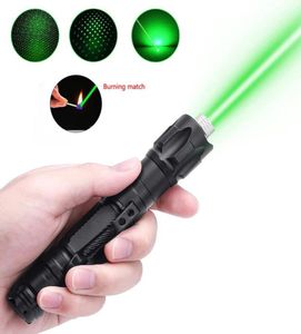 Yüksek Güç Süper Lazer İşaretçi 009 Yanan Lazer Kalem 532Nm Yeşil Işık USB Şarjı Görünür Işın Güçlü 10000m Lazer Pen Kedi Toy6628977