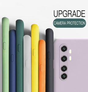 Dla Xiaomi Mi Uwaga 10 Lite 9t Pro Case Oficjalny ciekłobilowy obudowa miękka silikonowa dla Xiaomi Redmi Note 9s 9 8T 8 Pro 8A 9a COQUE3964465