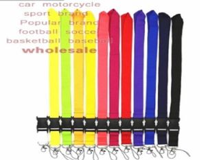 10 Stück Beliebter Stil Rosa Mode Sport Kleidung Lanyard Abnehmbarer Schlüsselanhänger für iPhone Kameragurt Abzeichen Neu für Männer W4565639