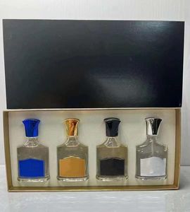 Conjunto de perfume de colônia 30ml 4 peças fragrância eau de parfum incenso mulher e fragrâncias spary entrega rápida
