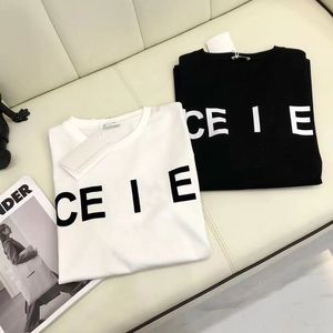 T-shirt CCS T-shirt da uomo firmata Etichetta stampata Qualità Manica corta Moda T-shirt corta da uomo e da donna modello coppia cotone abbigliamento hip hop da uomo di lusso 778