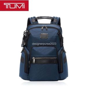 Luksusowy plecak Bravo Men Tumiis Mens Designer Back Men's Pack Torebka Książki Rozszerzalne torby