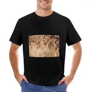 Canotte da uomo T-shirt con texture in lana di pecora marrone Moda coreana Abbigliamento Kawaii Felpe Fruit Of The Loom Mens T