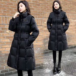 디자이너 여성 다운 재킷 여성 후드 겉옷 파카 겨울 따뜻한 복어 재킷 의류