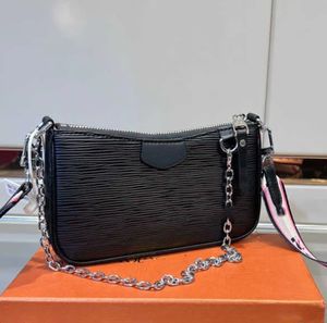 Borse per cosmetici Custodie Borse da sera Totes Borsa firmata da donna Catena in argento Catena dorata Messenger Borsa a tracolla portatile in pelle