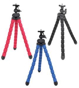 Telefon Tripod Taşınabilir Ayarlanabilir Kamera Stand Tutucu Kablosuz Uzaktan ve Evrensel Klip Uyumlu Cep Telefonları Spor Kamerası 6610554