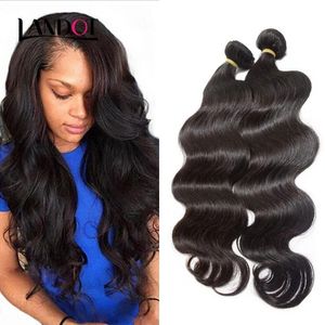 Wefts Malaysian Body Wave Virgin Hair 100% Human Hair Weave 3 Bunds 100g/PCS Billiga obearbetade malaysiska Remy Human Hair Extensions Na