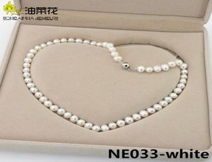 New Beautiful Fashion Jewelry Natural Charming Akoya 78mm Multicolor Pearl Necklace Making Design Woman Gift Wedding Christma2258073