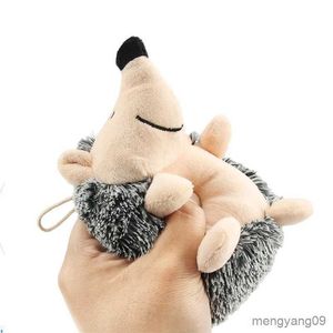 Dog Toys Tuggar Hedgehog Soft Plush Dog Toys Small /Large Dogs Interactive /Squeaky Sound Toy Chew Bite Resistenta Toy Pets Accessories Supplies