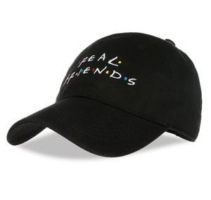 Кепка Real Friends, черная кепка Pablo Snapback, трендовая брендовая редкая бейсболка Tumblr, бейсболка для мужчин и женщин в стиле хип-хоп, шляпа для папы78069139800948