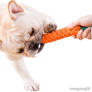 Brinquedos para cães mastiga cenoura em forma de nó para animais de estimação brinquedos para gatos e cães brinquedos de moagem e limpeza de dentes de cachorro