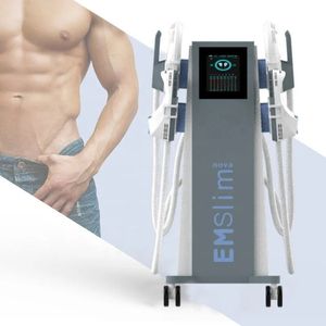 FDA Onaylı Emslim Makinesi EMS SCULPT MAKİNESİ RF Kas Stimülatör Vücut Zayıflama Makinesi 4 Kulp